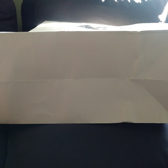 21" long cream BURBERRY shopping bag - Picture 6 of 6